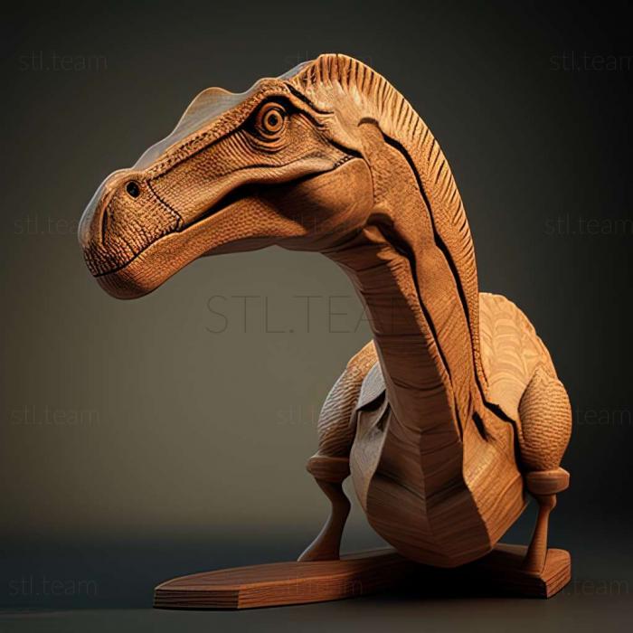 3D модель Ожорапторзавр буреи (STL)
